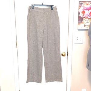 JustFab tweed wide leg slacks M 481